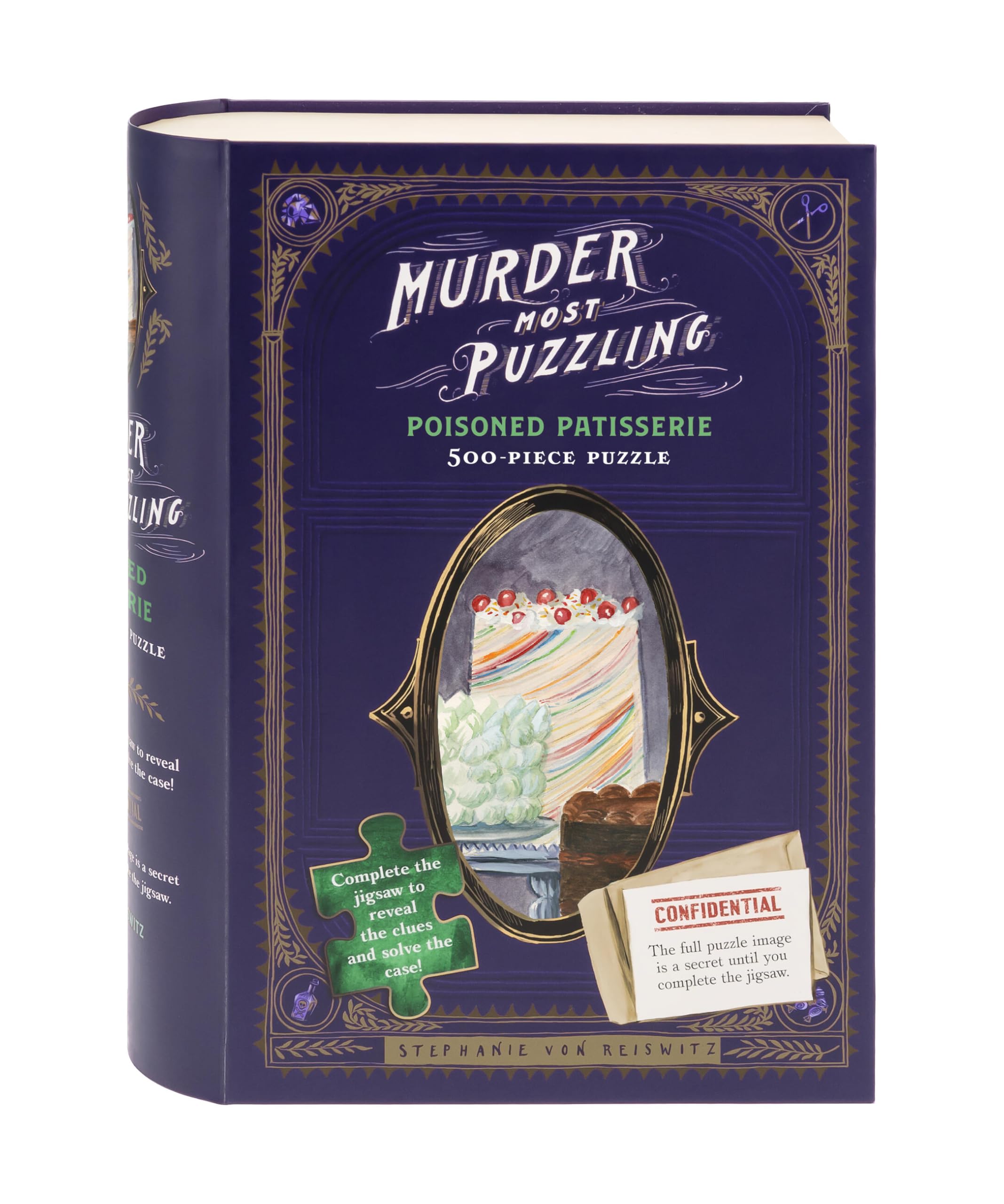 Murder Most Puzzling Poisoned Patisserie 500Piece  by Stephanie von Reiswitz