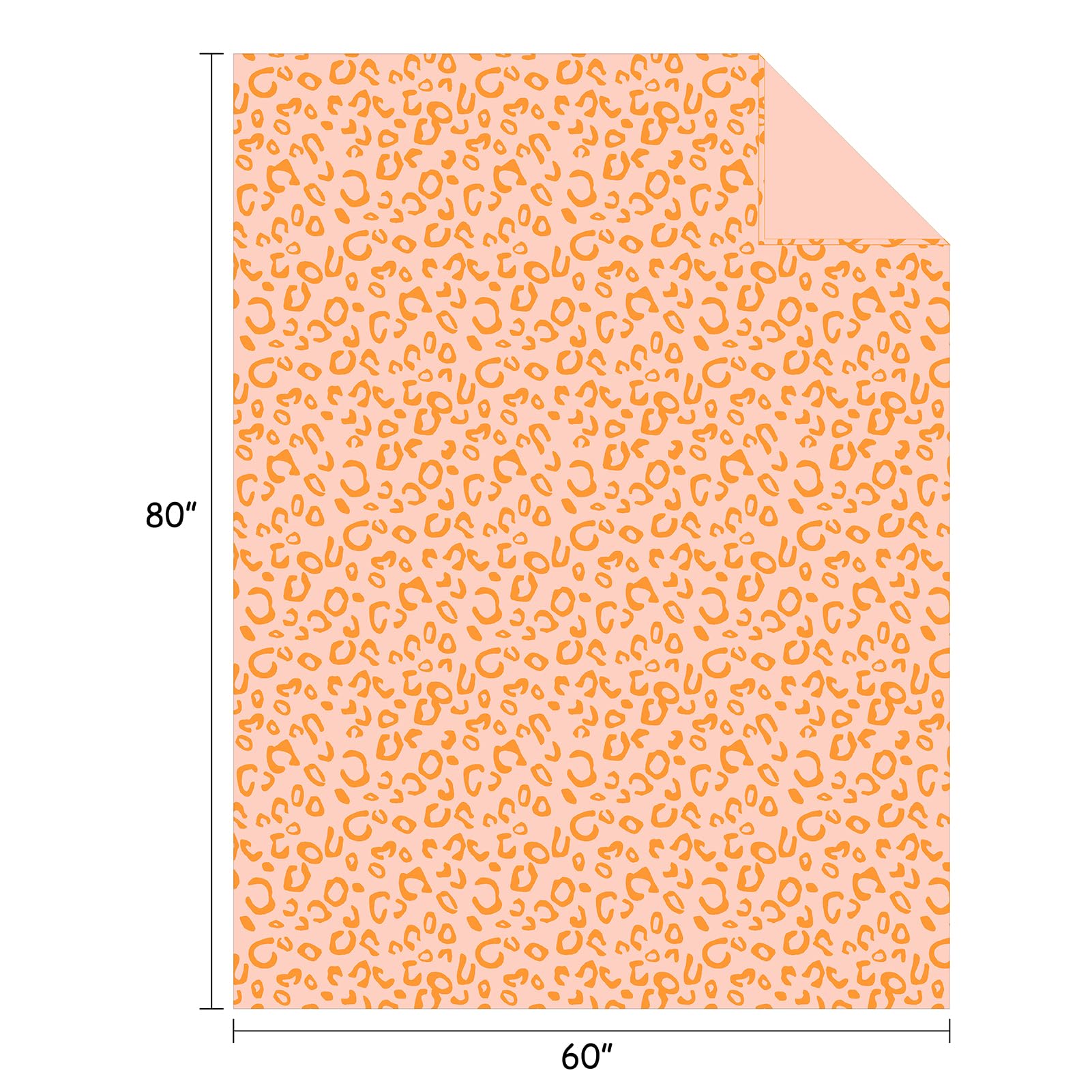 FY FIBER HOUSE Cheetah Print Blanket Blue Leopard Blanket Fluffy Soft Throw for Couch,50"X60"