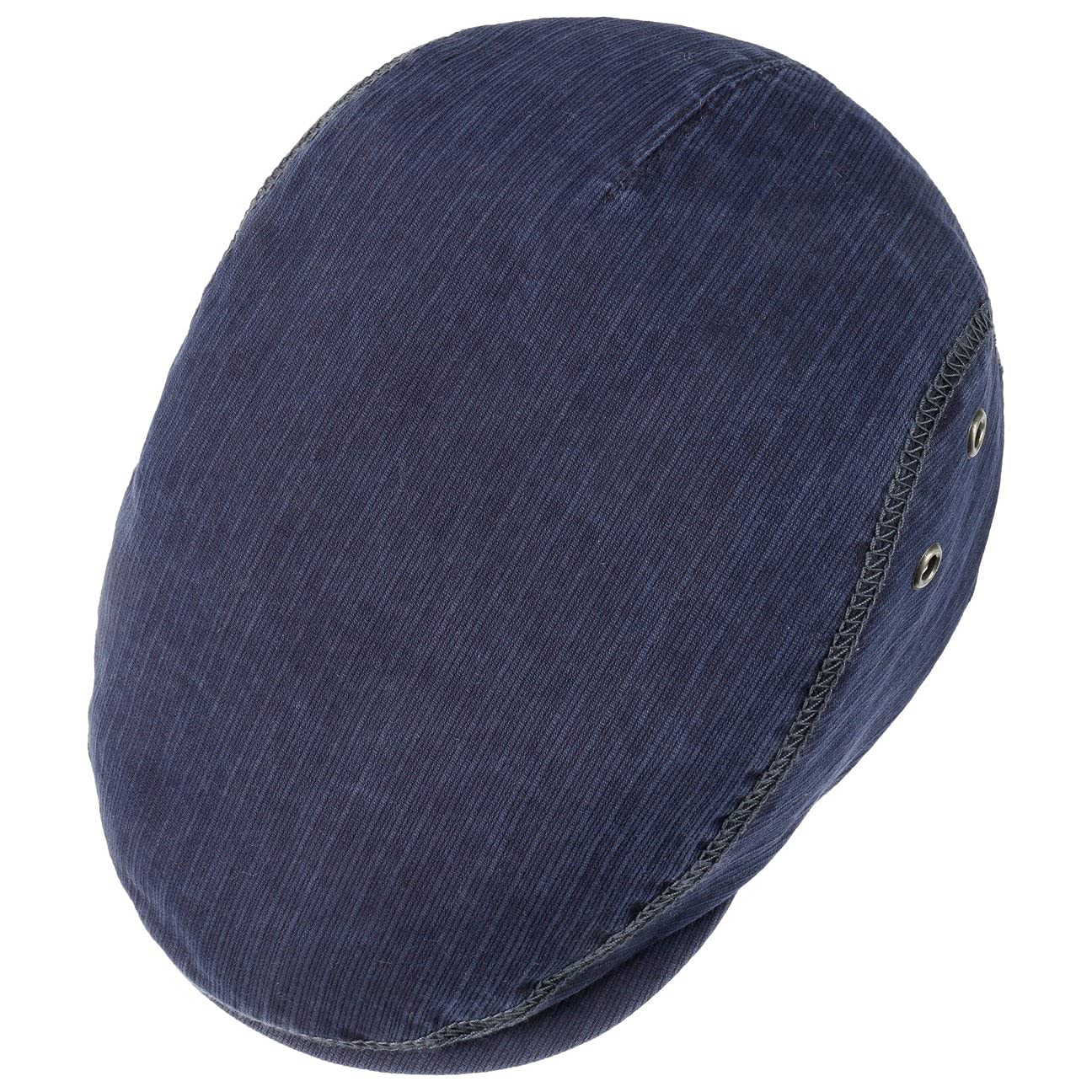 Mayser Franky Sun Protect Flat Cap Men Navy 7 1/4