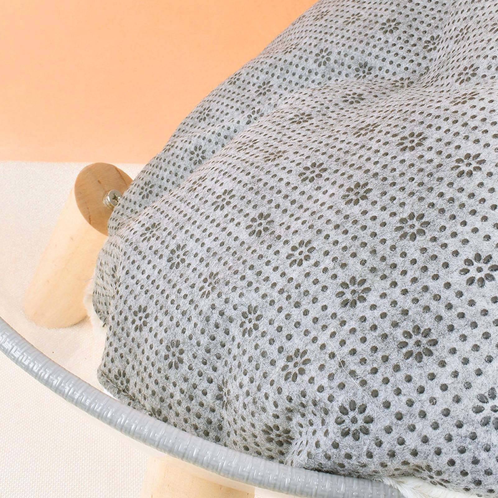 Capsula per gattini, capsula trasparente rialzata per gatti, base moderna e stabile, durevole per forniture per animali domestici