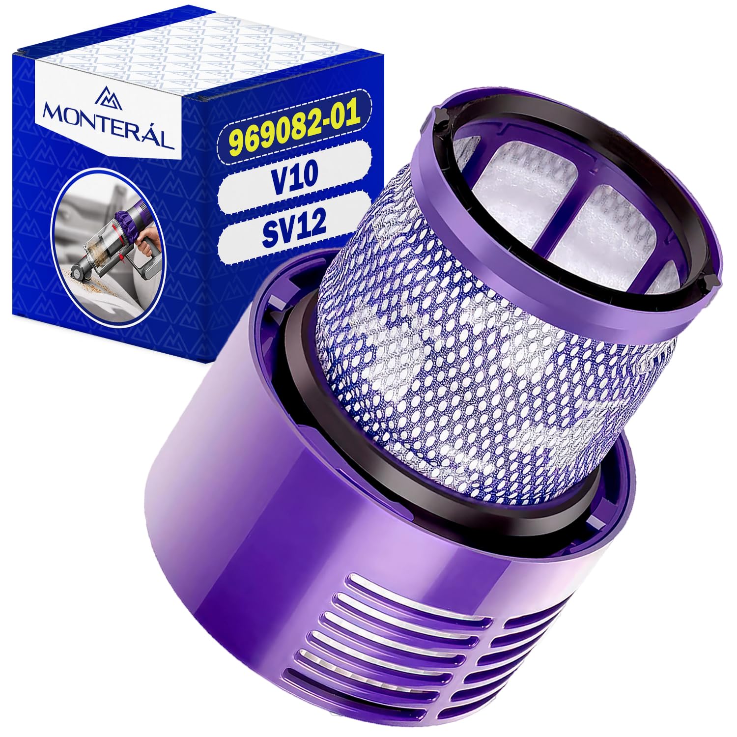 HEPA Filtre Aspirateur sans Fil 969082-01 pour Dyson