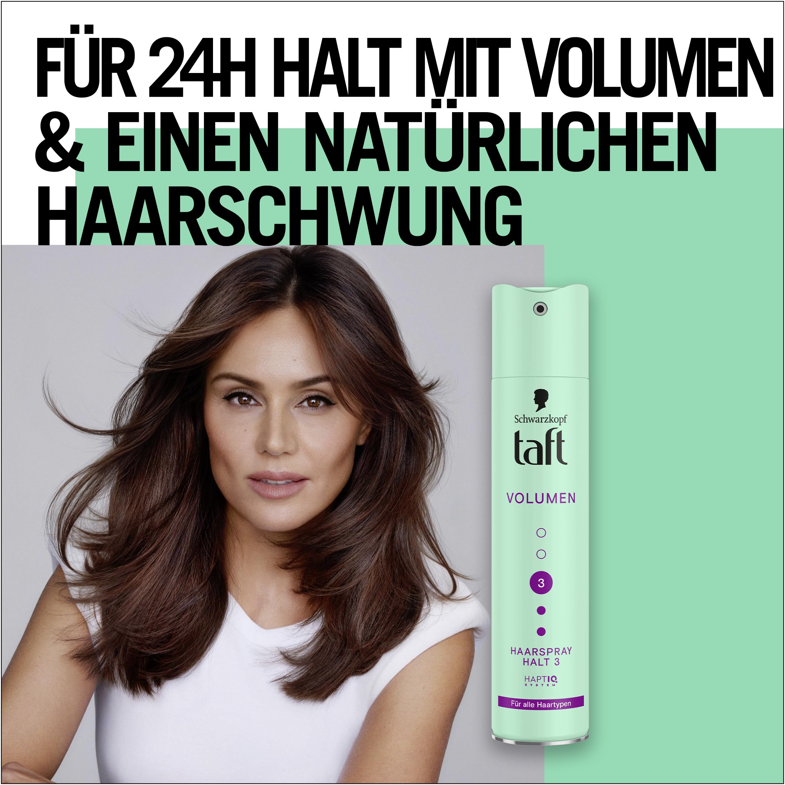 Schwarzkopf TAFT - Aerosol para el cabello (8 x 250 ml), grado de sujeción 4 para cabello fino, spray para el cabello fino, fórmula vegana