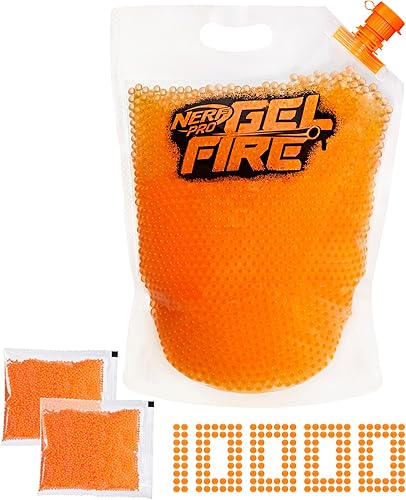 Nerf Pro Gelfire Recambio, 10,000 rondas de gelfire deshidratadas, uso con pistolas Nerf Pro Gelfire, a partir de 14 años