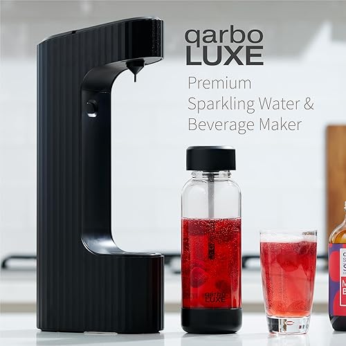 Miniatura 2 de Twenty39 qarbo LUXE - Máquina para hacer agua con gas de metal de alta calidad, carbonatador de bebidas de soda para el hogar, dispensador de