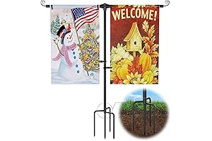 Extra Thick Garden Flag Holder Heavy Duty