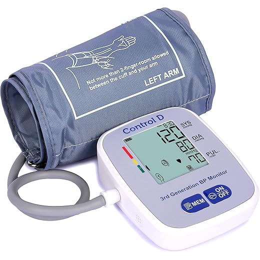 Control D Digital Blood Pressure Monitor