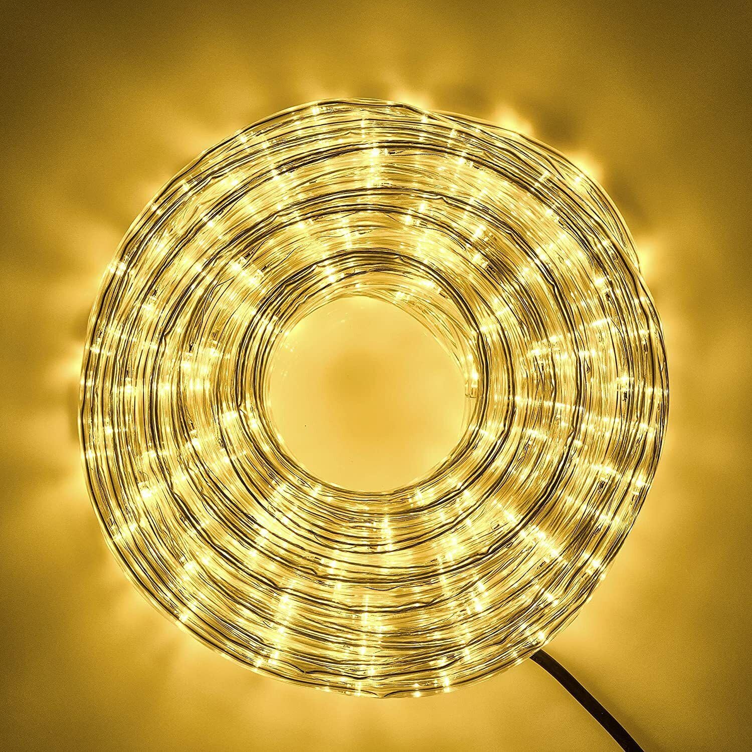 Deals TUBO LUMINOSO LED LUCI DI NATALE IMPERMEABILE ESTERNO (Bianco Freddo, 20 metri)