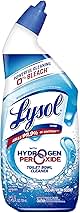 Lysol Toilet Bowl Cleaner Gel, for Cleaning and Disinfecting, Bleach Free, Ocean Fresh Scent, 24oz