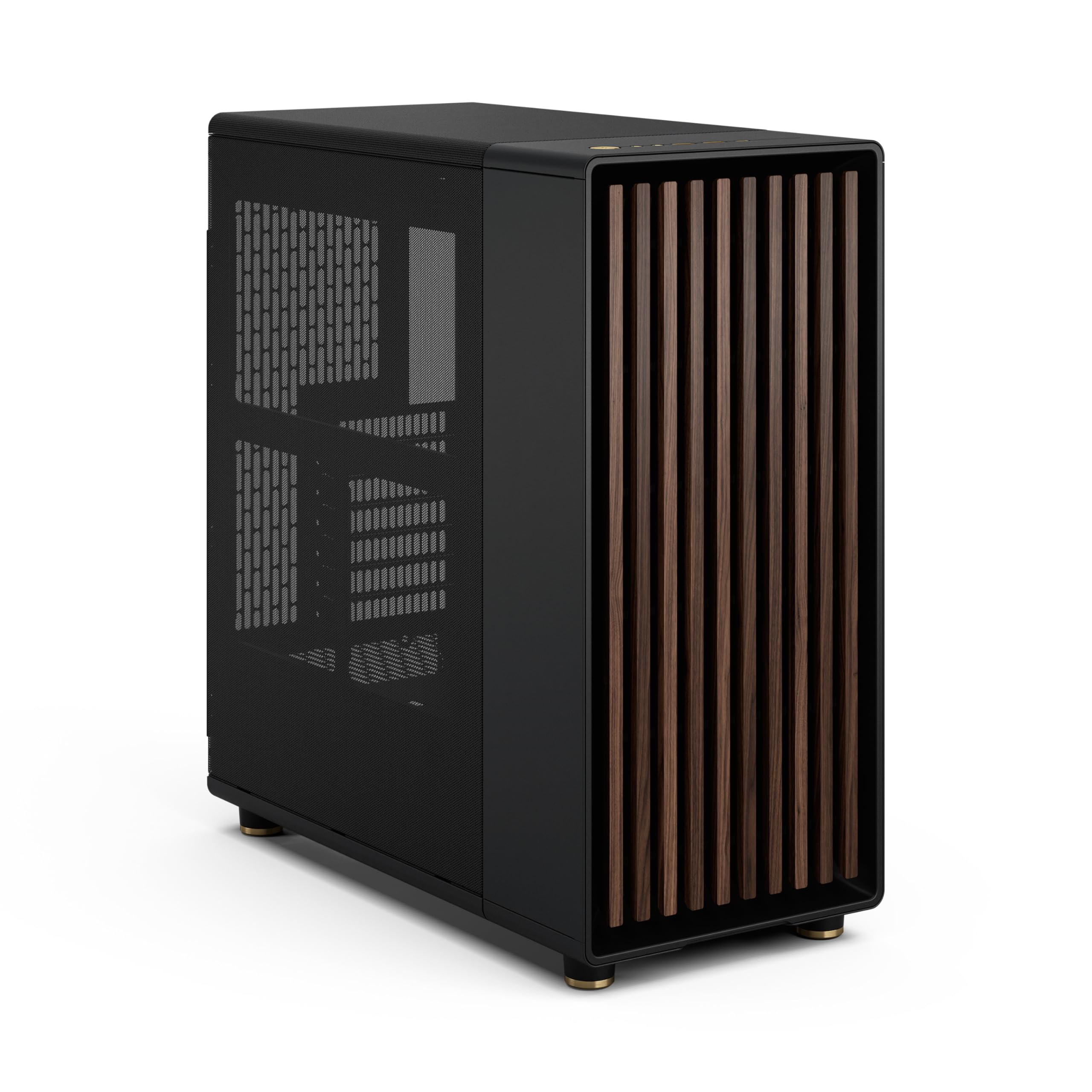 Fractal Design ATX PCケース Amazon.com: Fractal Design North - Genuine Walnut Wood Front