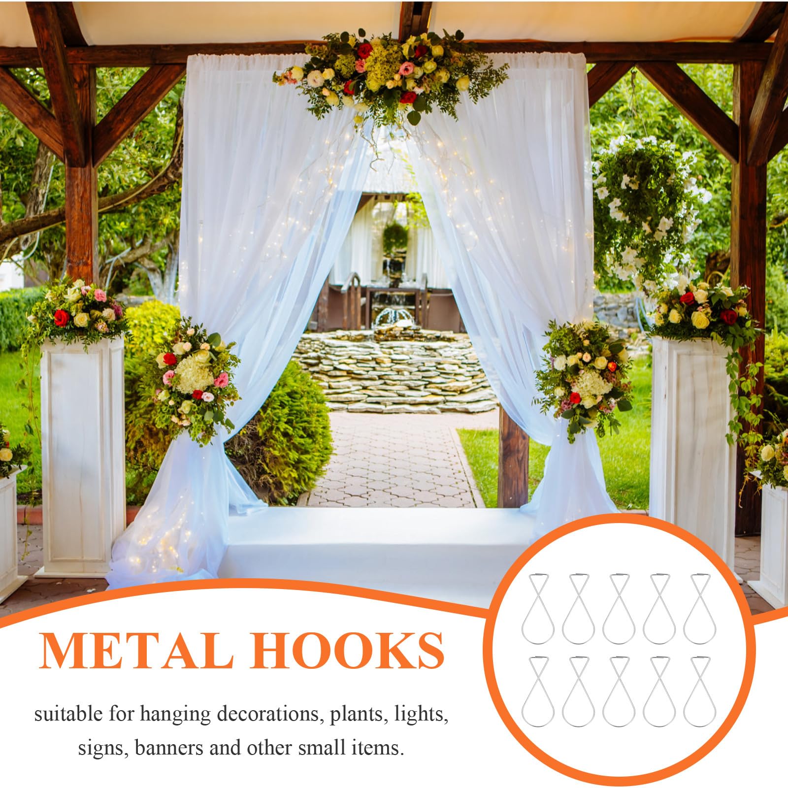 200 Metall Deckenhaken Automatische Elastische Deckenclips Langlebige Mehrzweck Halterung für Büro Hochzeit und Haushalt