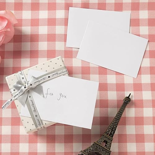 Miniatura 7 de Paquete de 120 mini sobres pequeños autoadhesivos de papel kraft con bolsillos pequeños para tarjetas de visita, Navidad, vacaciones, tarjetas de