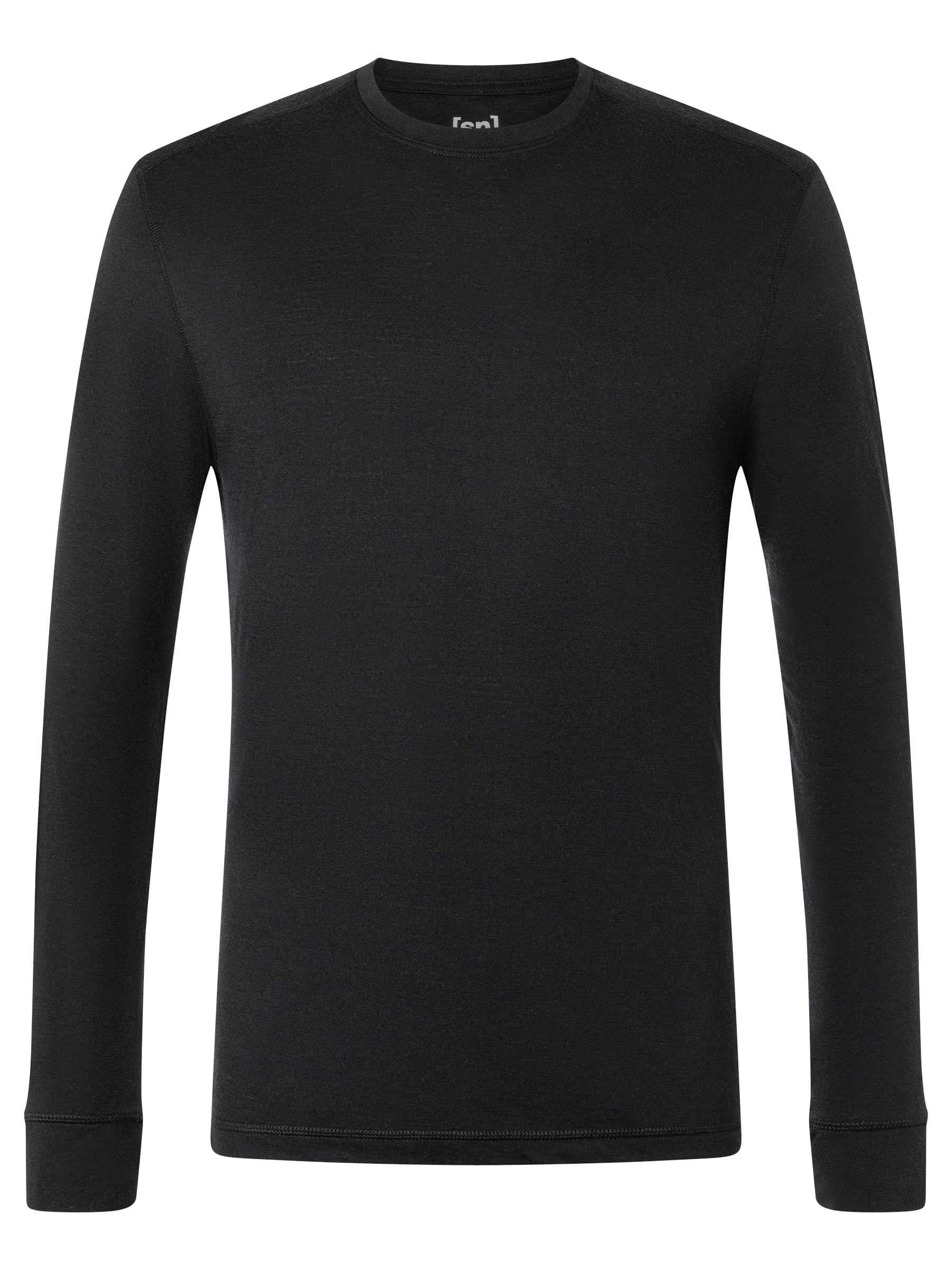 super.natural M TUNDRA175 LS Merino Longsleeve Herren - Herren Langarmshirt aus Merino-Polyester-Mix, Funktionsshirt ideal als Baselayer Unterziehshirt