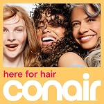 Conair Double Ceramic Curling Wand; 1-inch; White/Rose Gold
