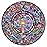 Bgraamiens Puzzle-Aztec Totem-1000 Pieces Round Puzzle Color Challenge Jigsaw Puzzles for Adults (Aztec Totem)