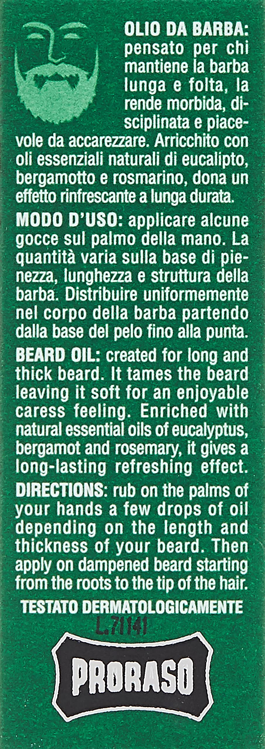 Proraso Rinfrescante Olejek do Brody, 30 ml
