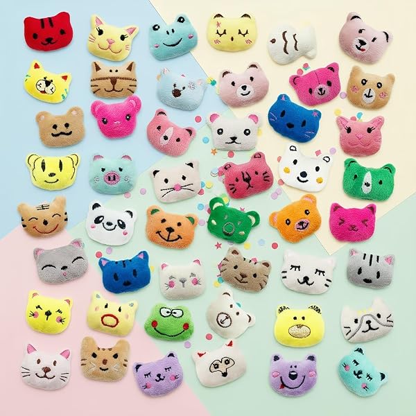 Mini Animal Plush Styles are Random Soft Animals Versatile Decor for Goodie Bags Carnival Prizes - 1