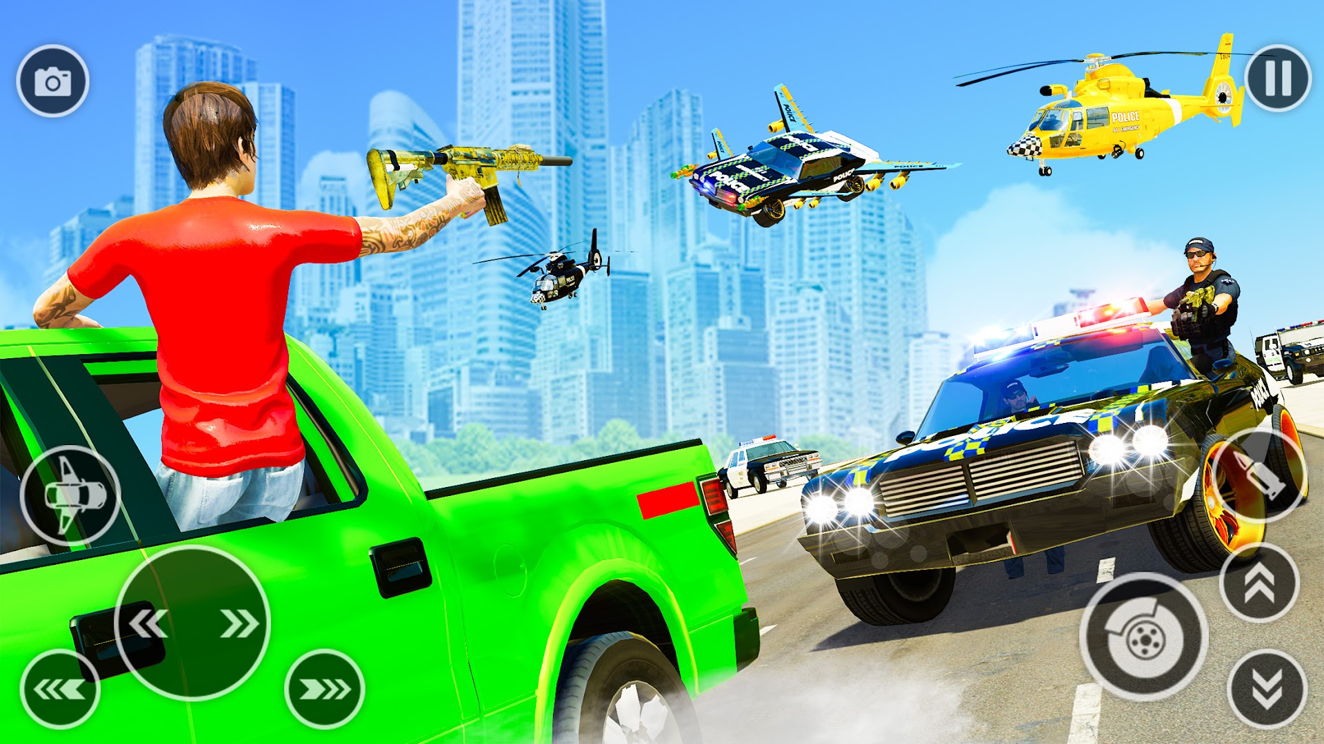 Flying Cars Traffic Hunter Action Racing Game - App on Amazon Appstore