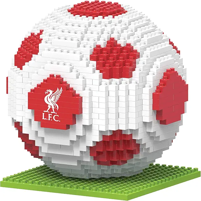FOCO Officially Licensed Liverpool FC BRXLZ Bricks 3D Football Construction Building Set