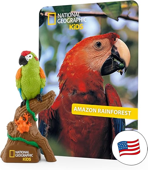 Tonies National Geographic Kids Amazon Rainforest Audio Toy Figurine