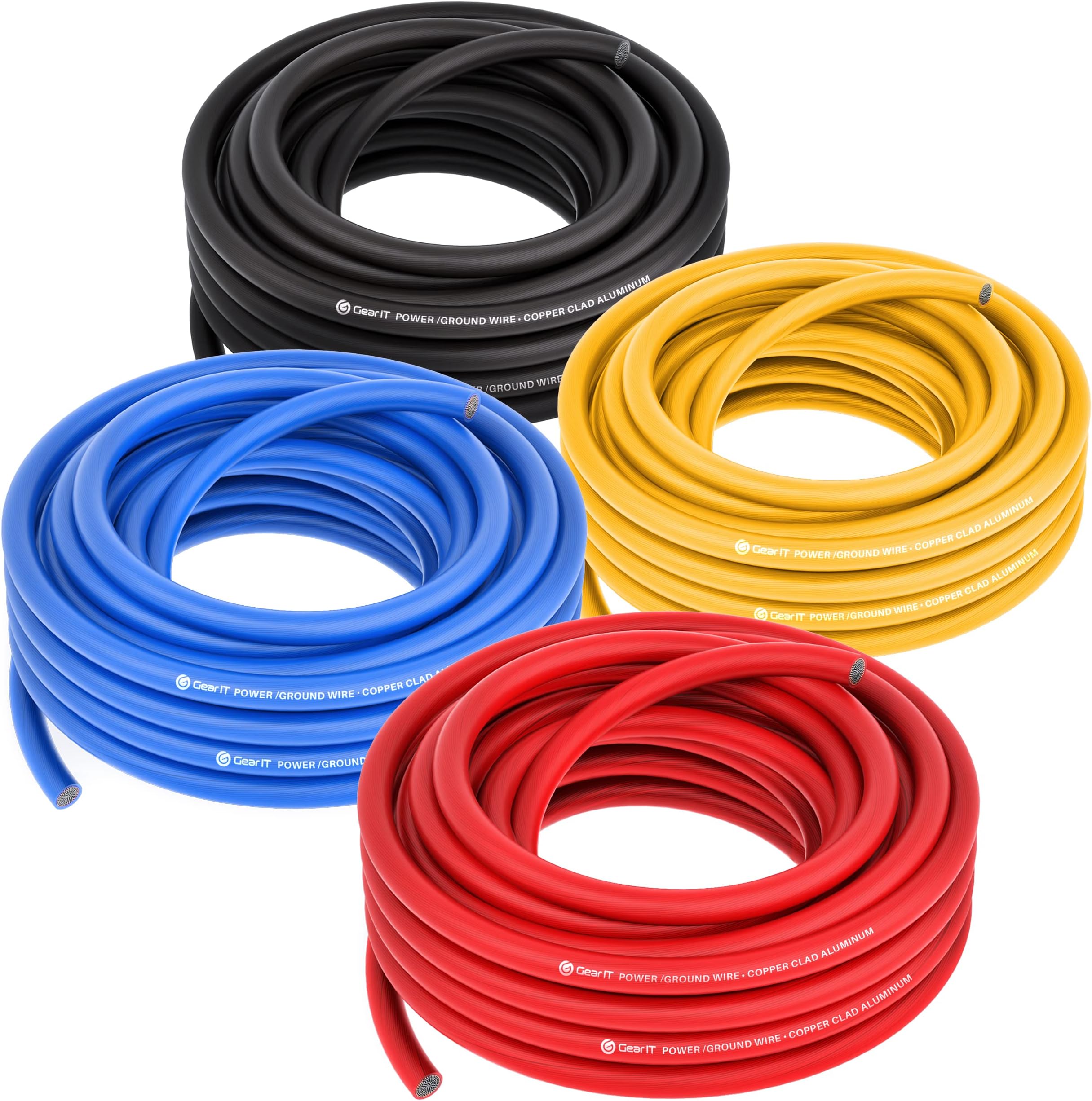 Southwire 55672223 Primary Wire, 10-Gauge Bulk Spool, 100-Feet, Yellow ...