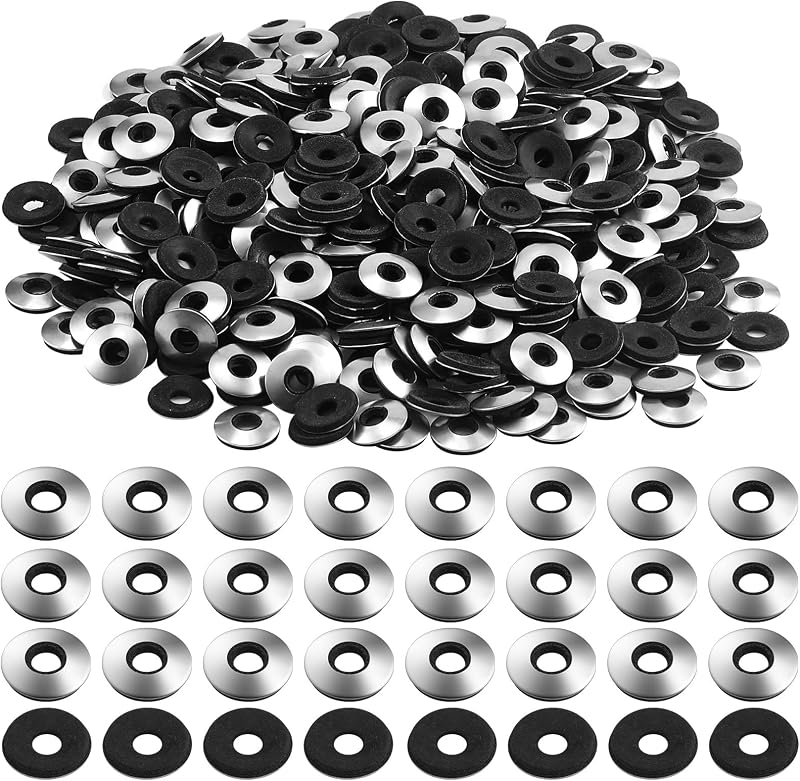 200 Pcs 5/16'' x 3/4" 304 Stainless Steel Rubber Washers Bulk, EPDM | Neoprene Bonded Gasket,Waterproof Seal,Corrosion Resistance,Hard to Break,for Screws Bolts Nuts,Plumbing,Automotive,Outdoor