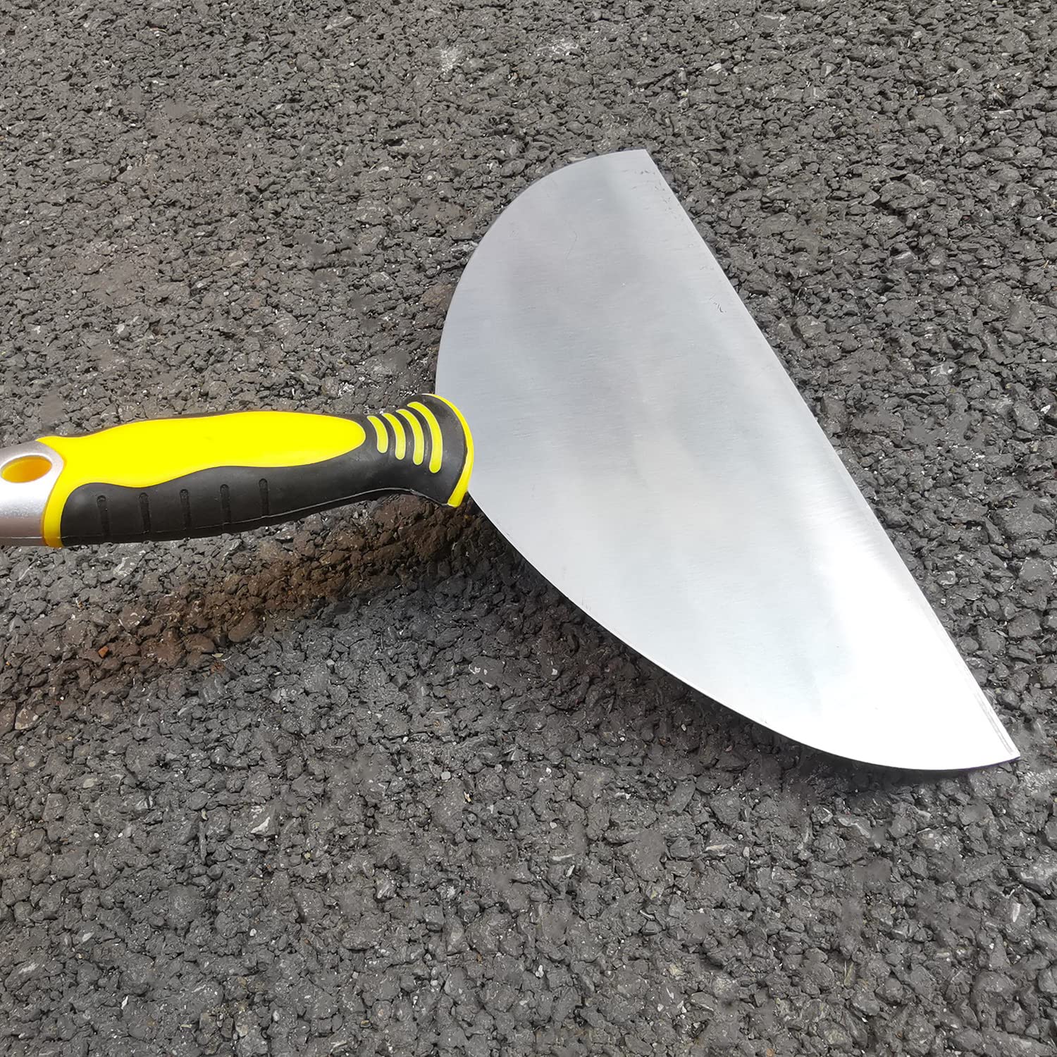 Large Putty Scraper, 10" Stainless Steel Putty Knives with Plastic Ergonomic Handle for Taping Paint Wall Floor Tile, Metal Spackle Tools Knife,Remover for Wood, Wallpaper Scraper(10")
