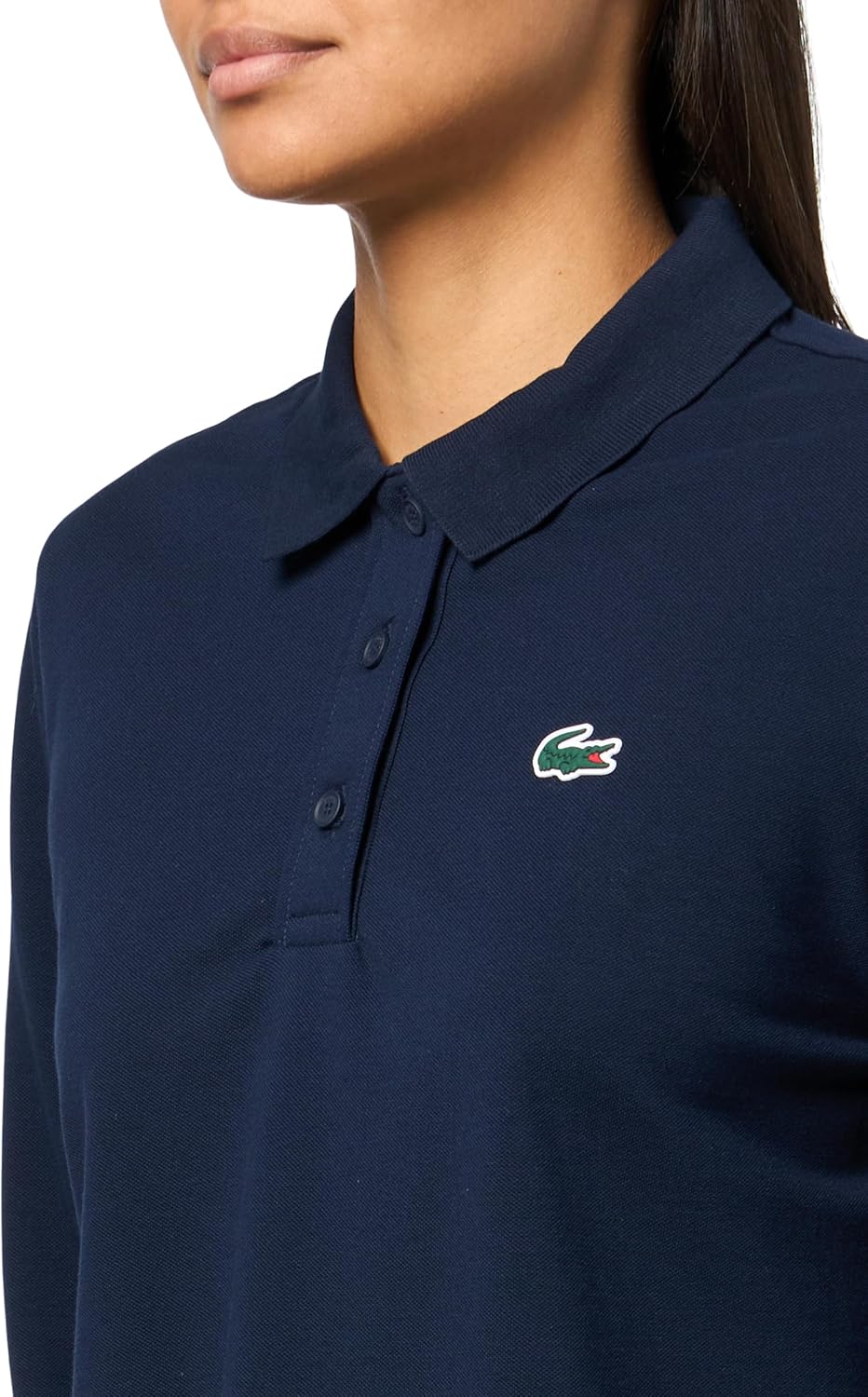 Lacoste Women's Long Sleeve Golf Polo