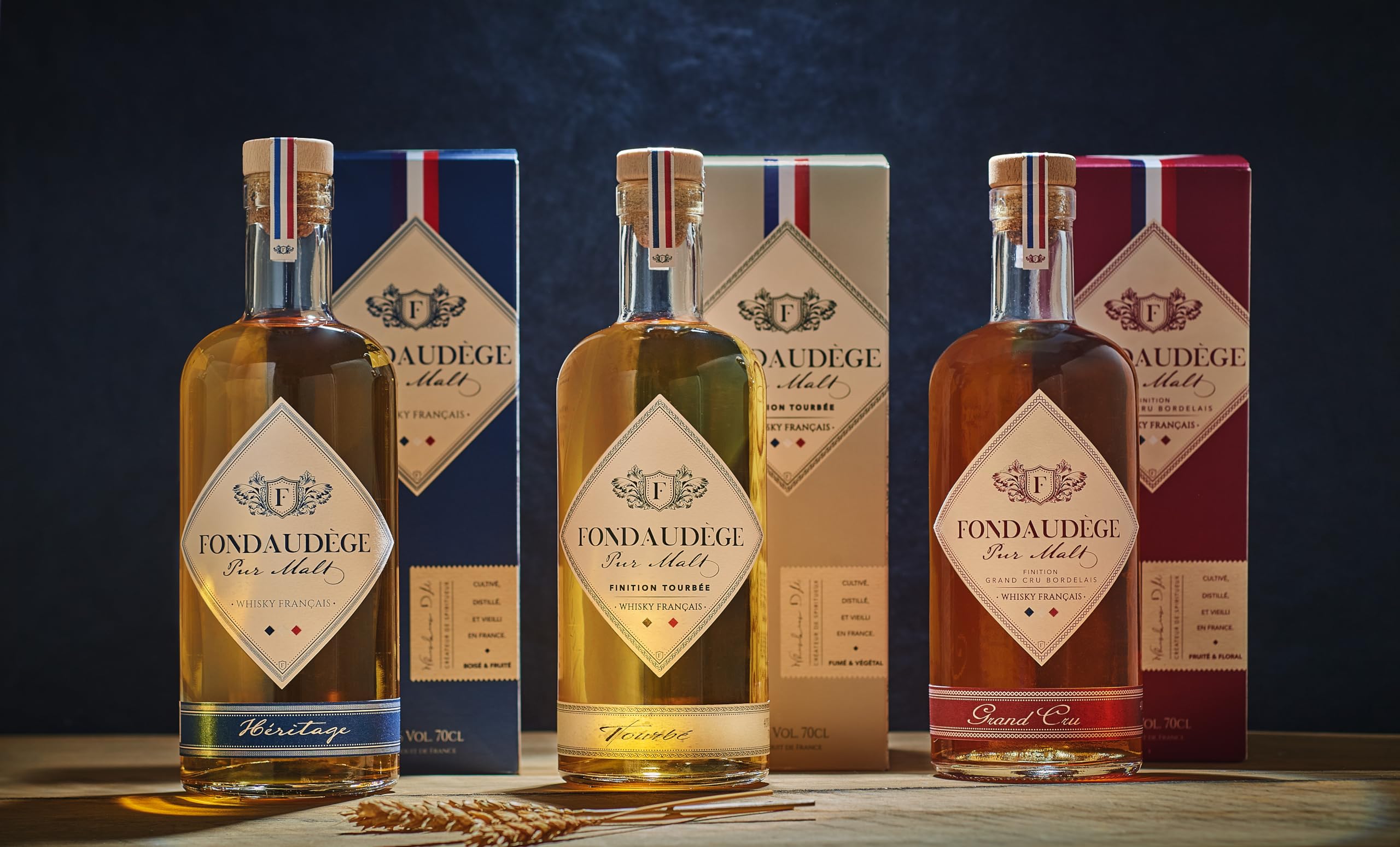 Fondaudège Héritage Pure Malt French Whisky 40° 70cl