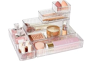 Vtopmart Clear Drawer Storage Containers