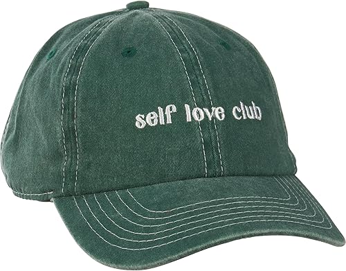 Primitives by Kathy Gorra de béisbol estándar lavado a la piedra, verde