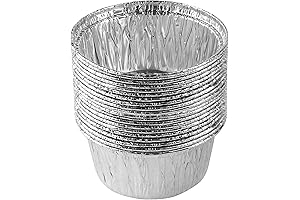 PLASTICPRO Foil Muffin Pans