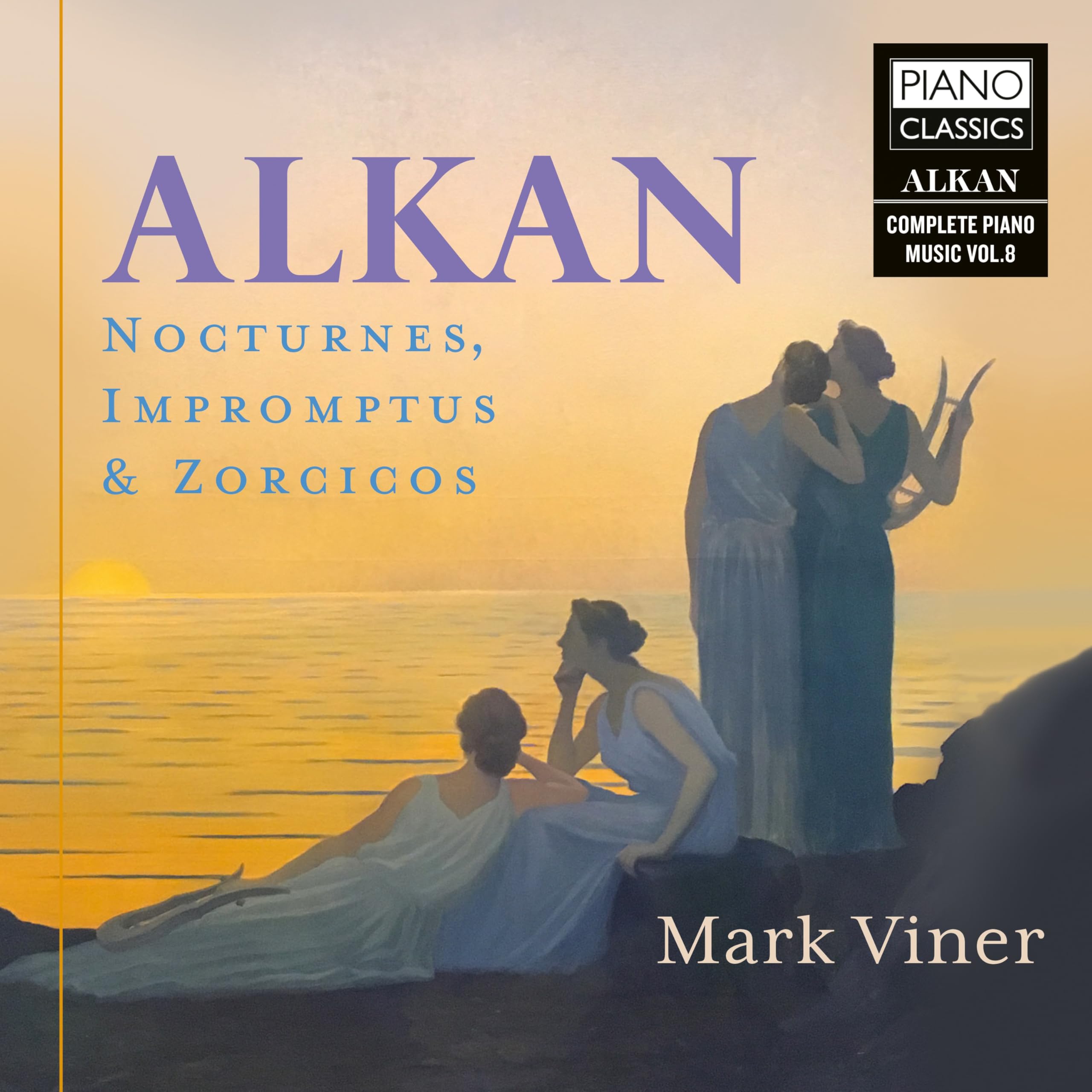 Alkan: Nocturnes, Impromptus & Zorzicos, Vol.8