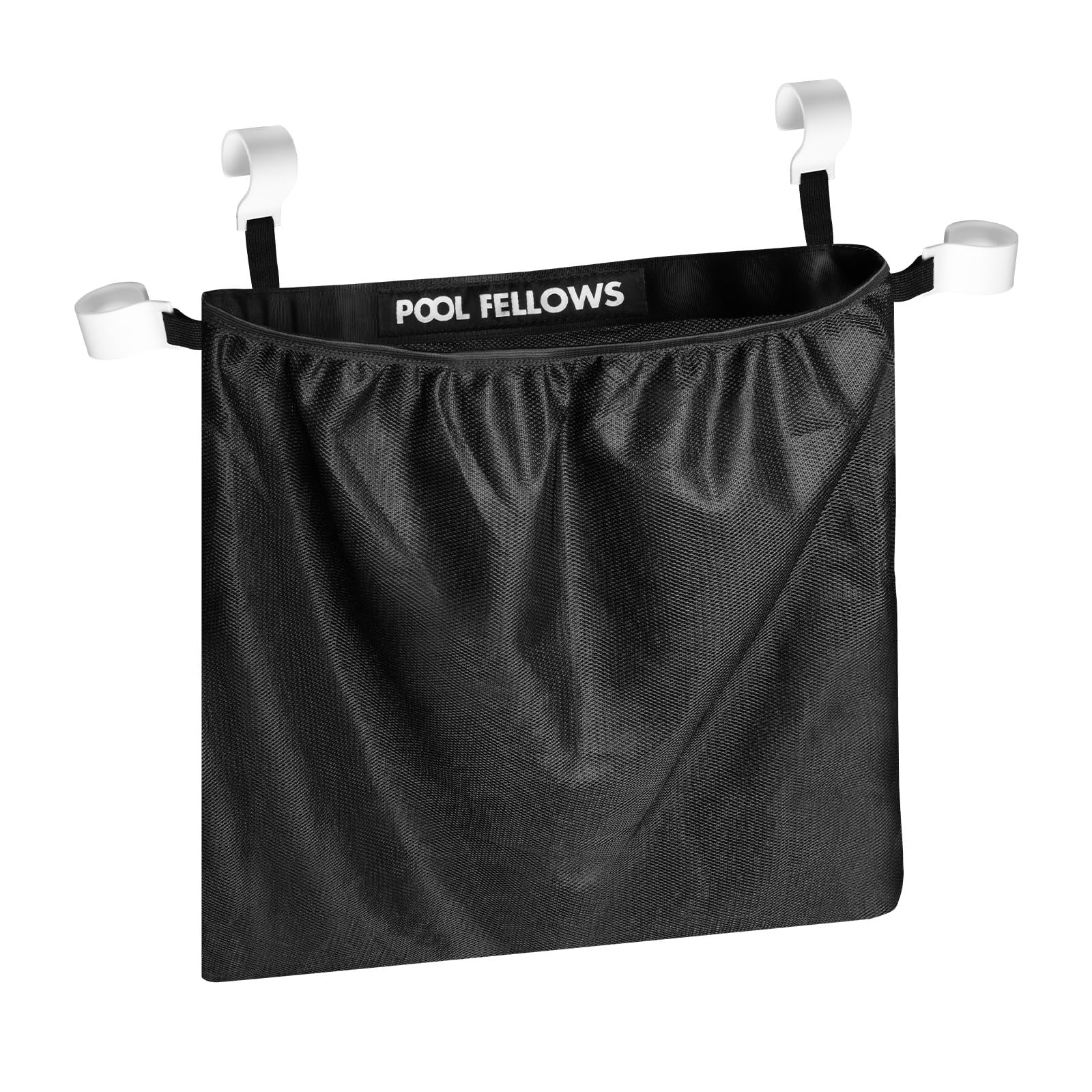 Poche latérale en Maille élastique pour bac de Rangement de Piscine, Poche Filet, Sac à Suspendre sur des tiges, Organiseur étendu pour Accessoires de Piscine, Fournitures d'extérieur,