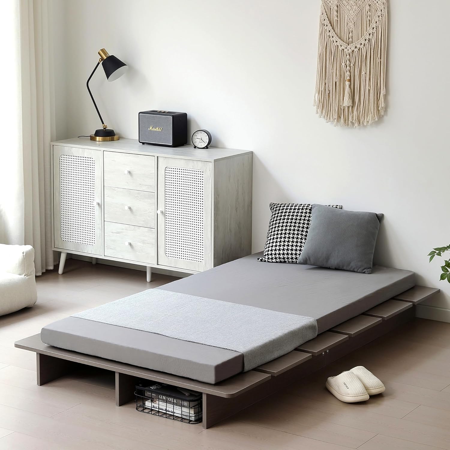 SuperKois ベッド ベッドフレーム セミダブル すのこ 耐荷重200kg