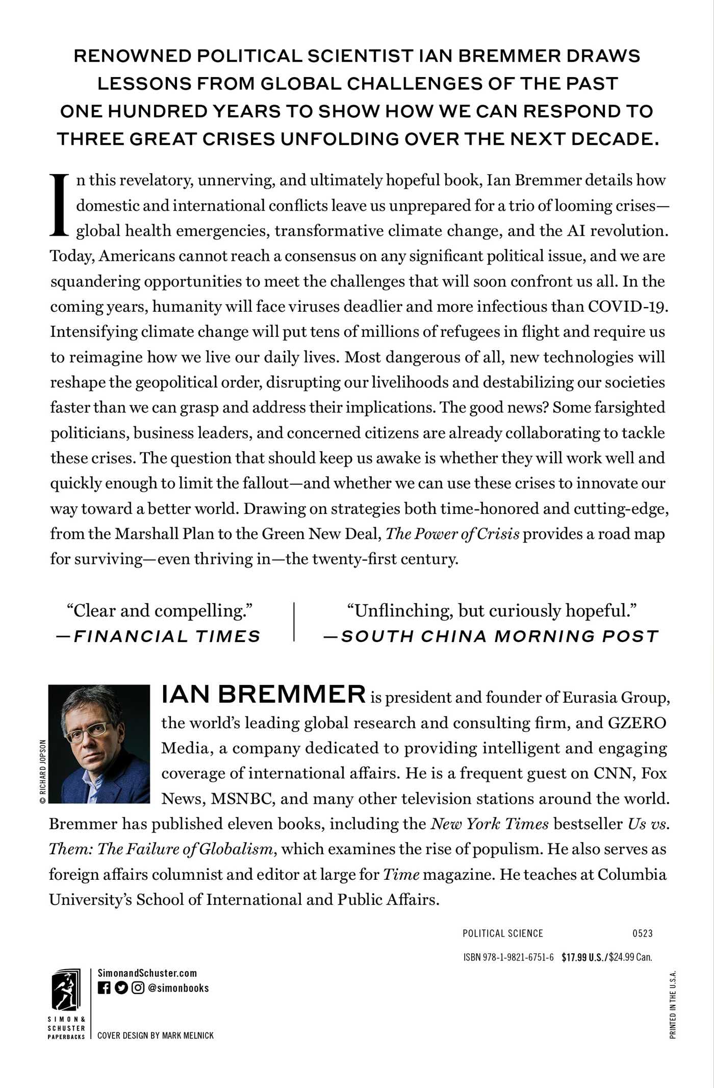 The Power of Crisis: How Three Threats - And Our Response - Will Change the World