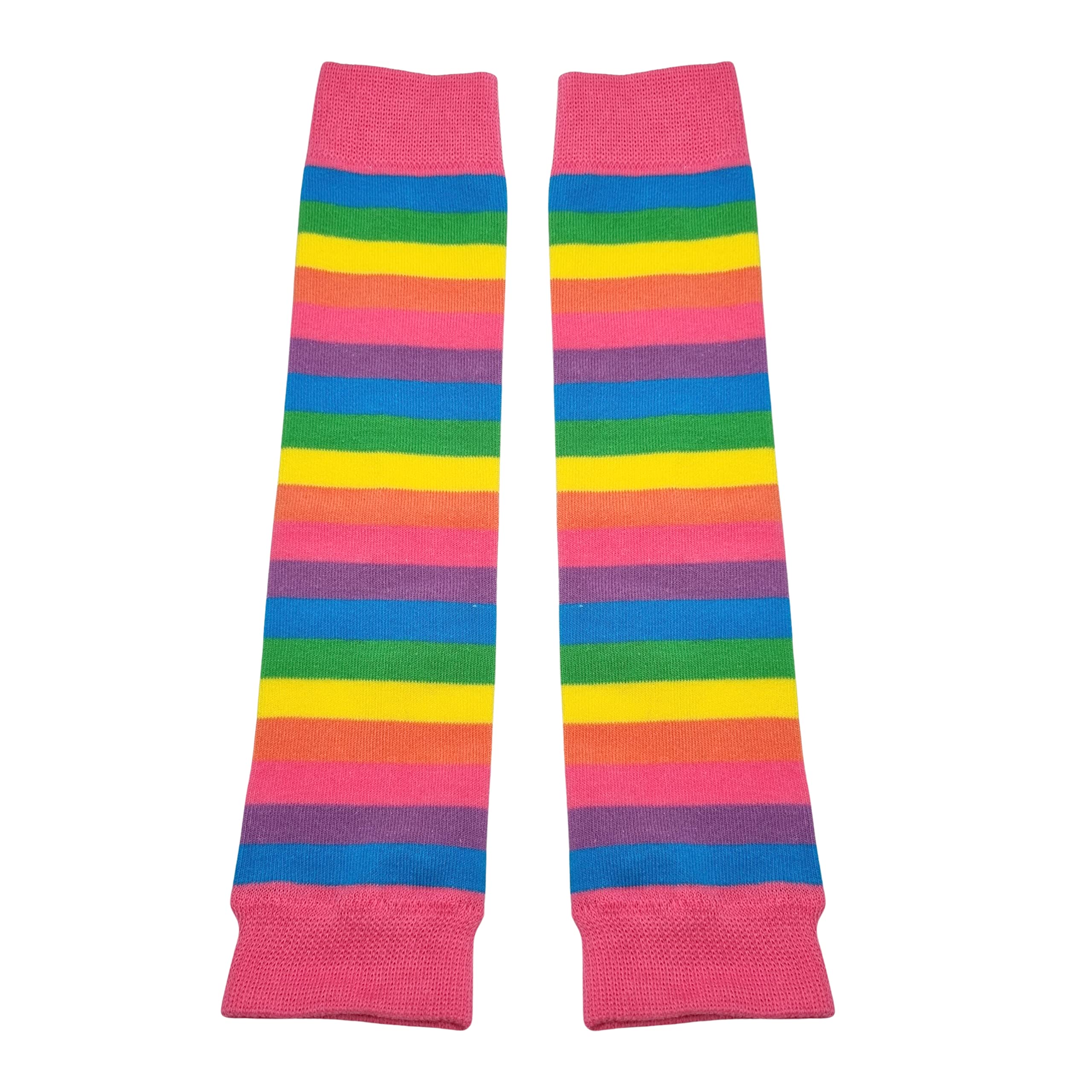 Baby Kids Boys Girls Rainbow Stripe Leg Warmers Age 6 months up to 5 years old
