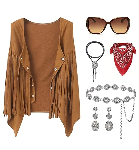 Quxiante Western Cowgirl Outfits for Women, Cowboy Rodeo Country Outfits