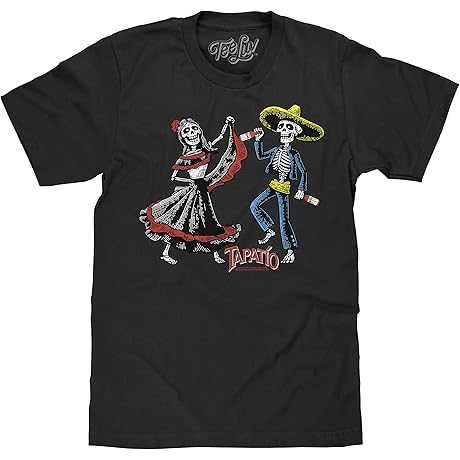 Spooky Tapatio Skeleton Tee