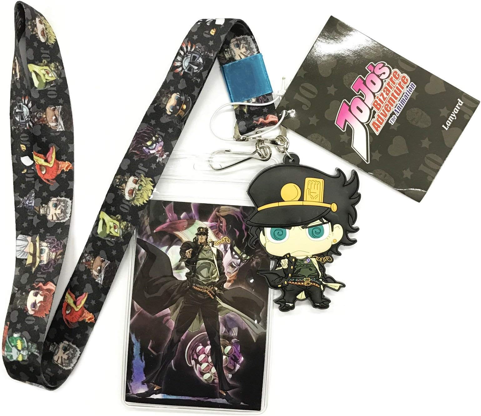 JoJo's Bizarre Adventure Lanyard SD Characters & SD Jotaro New ge37763