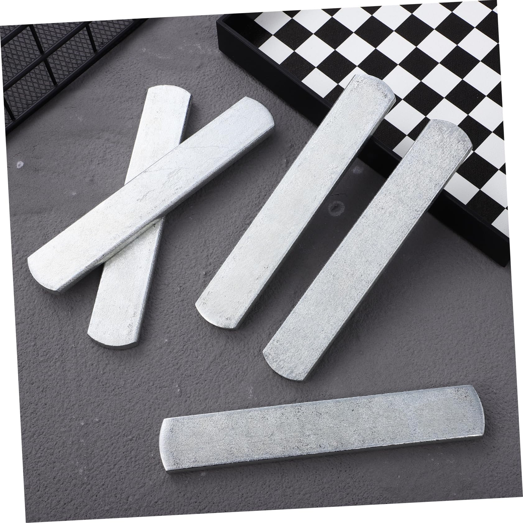 KOMBIUDA 12 Pcs Weighted Steel Strength Training for Fitness Rounded Edges for Adjustable Weight