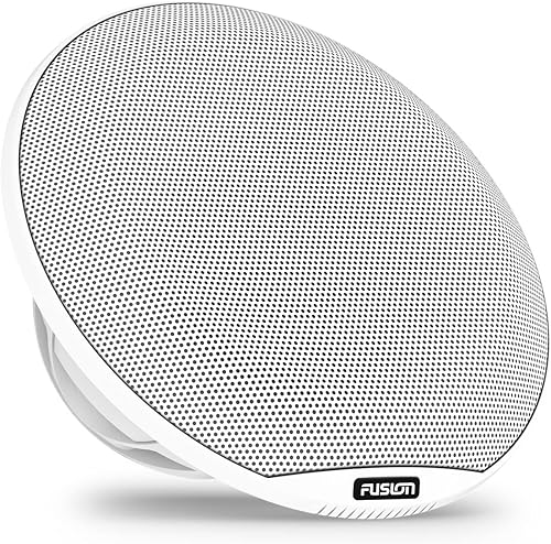 Garmin Fusion Signature Series 3i - Altavoces coaxiales marinos 88 pulgadas y 330 vatios coaxiales clásicos blancos marinos par