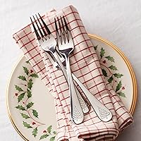 Vista 60 de Lenox Holiday - Tazón de sopa o pasta con borde navideño