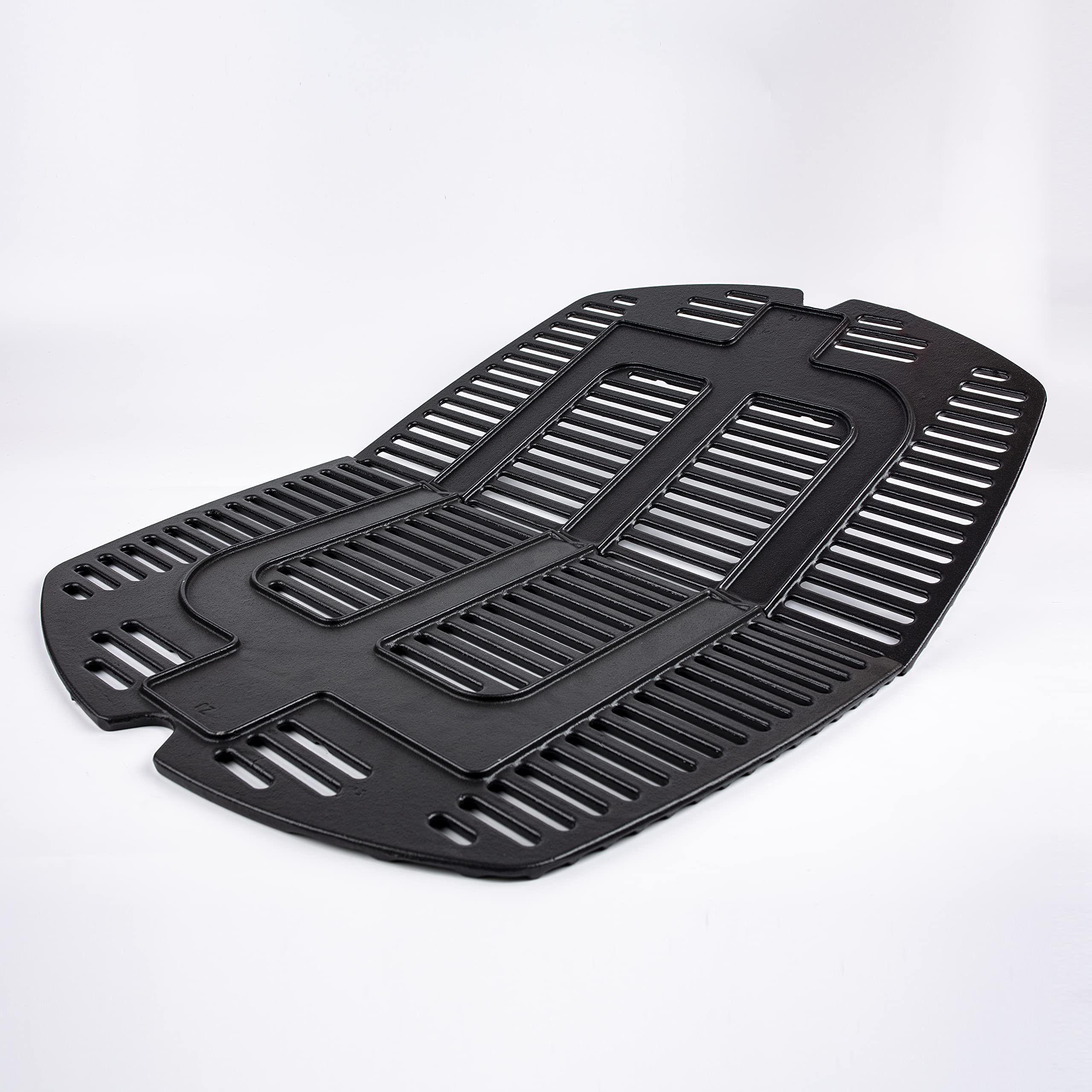 7646 63,5 CM x 45,21 CM BBQ Rejilla Barbacoa Gas Hierro Fundido Asado Accesorios para Q300 Q320 Q3000 Q3200 Parrilla Piezas de Repuesto para Weber Weber 7646 7584