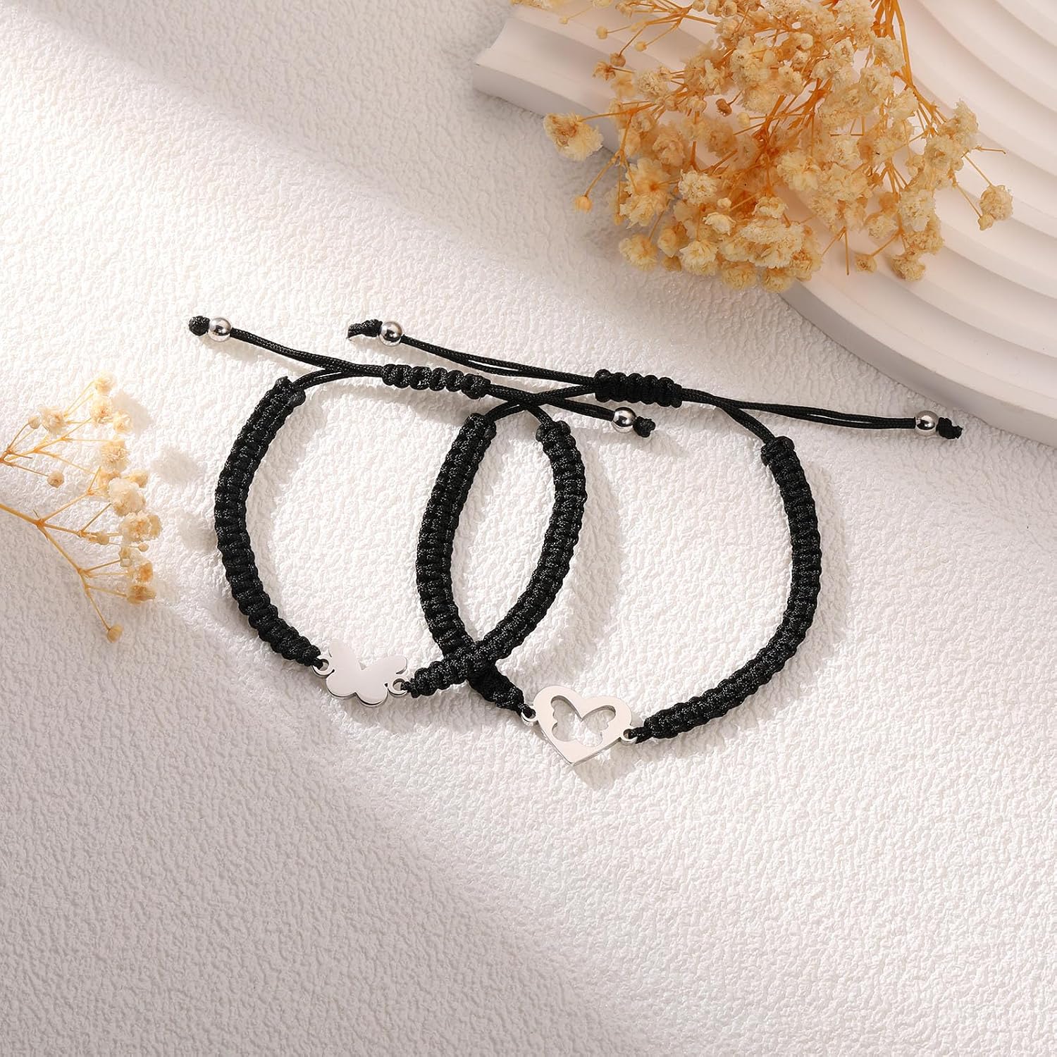 P. BLAKE First Day of Kindergarten Bracelet Back to School Gifts Mommy and Me Matching Bracelets Set for Mother Daughter Son Girls Boys Jewelry Gifts