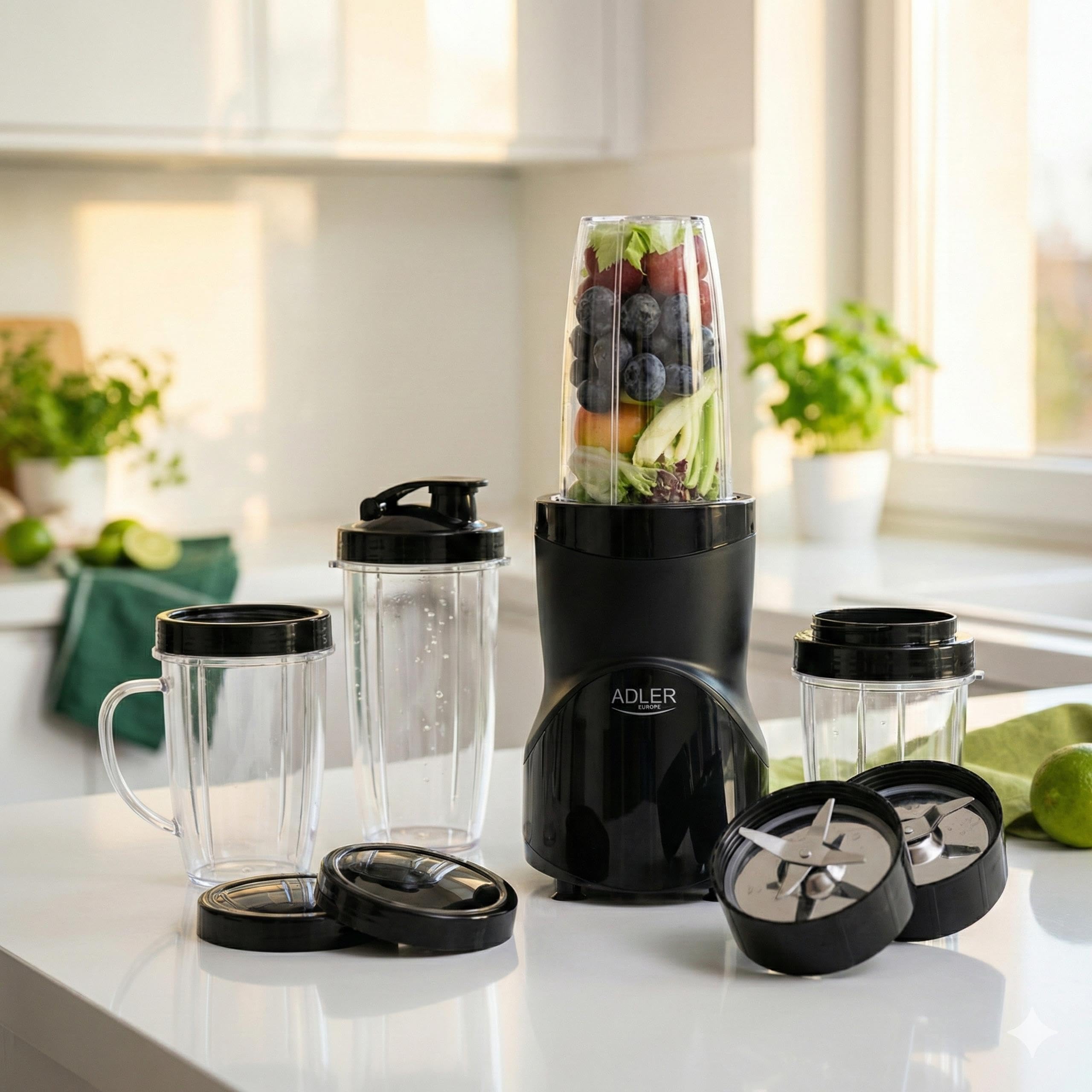 Adler ad 4084b AD 4084 Food Blender Black