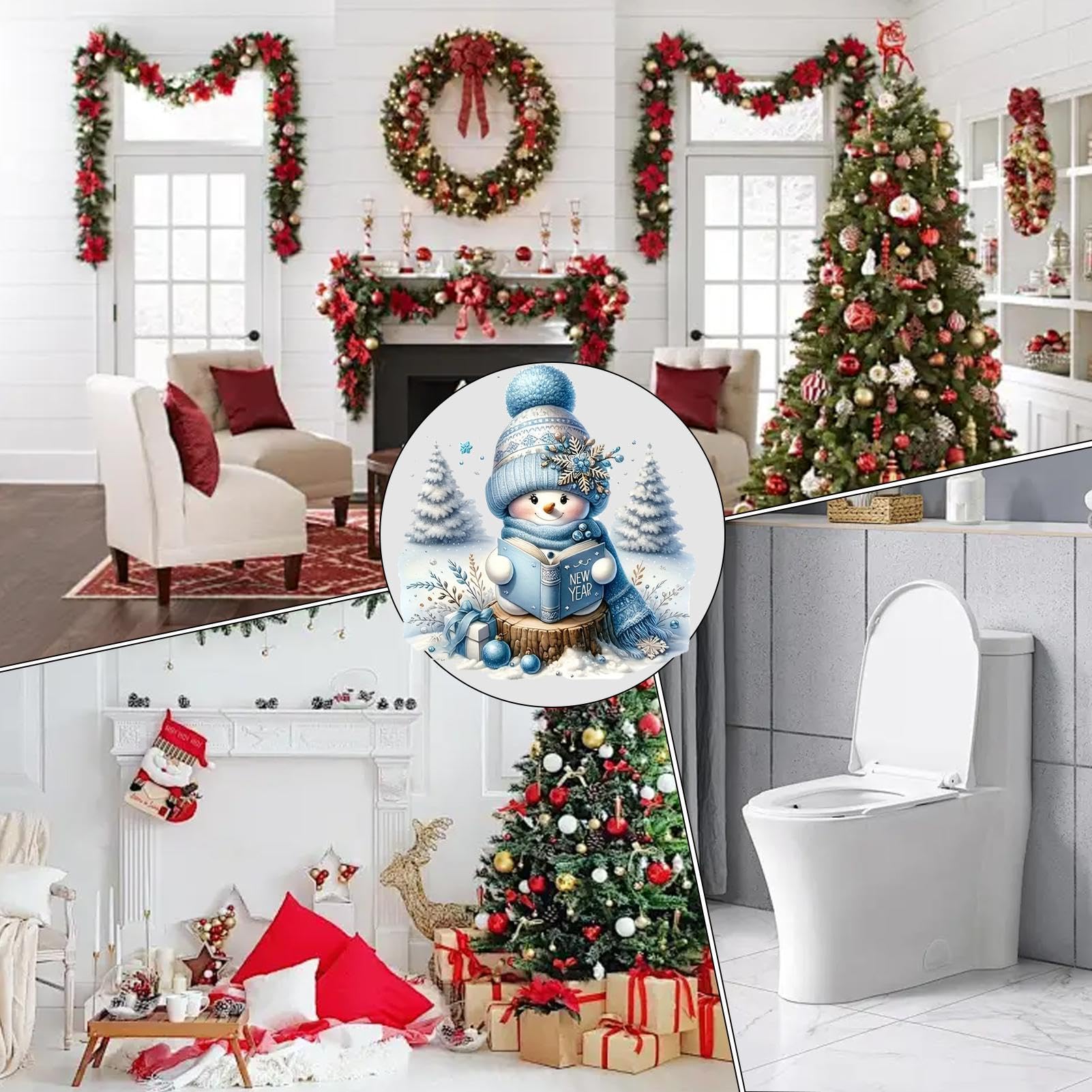 Autocollants Noël, 226 Autocollants Stickers De Noël Autocollantes