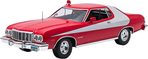 Greenlight Collectibles Artisan Collection - Starsky and Hutch serie de televisión 1975-79 - Vehículo Ford Gran Torino 1976 escala 118