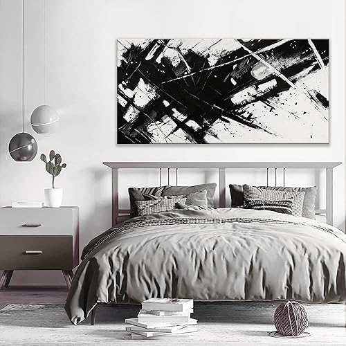 Miniatura 27 de TAIJXAGSG Arte abstracto de pared para sala de estar, lienzo moderno, decoración de pared, arte de pared verde, dormitorio, oficina, decoración