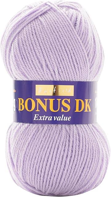 Hayfield Bonus DK Double Knitting, Lilac (959), 100g by Sirdar
