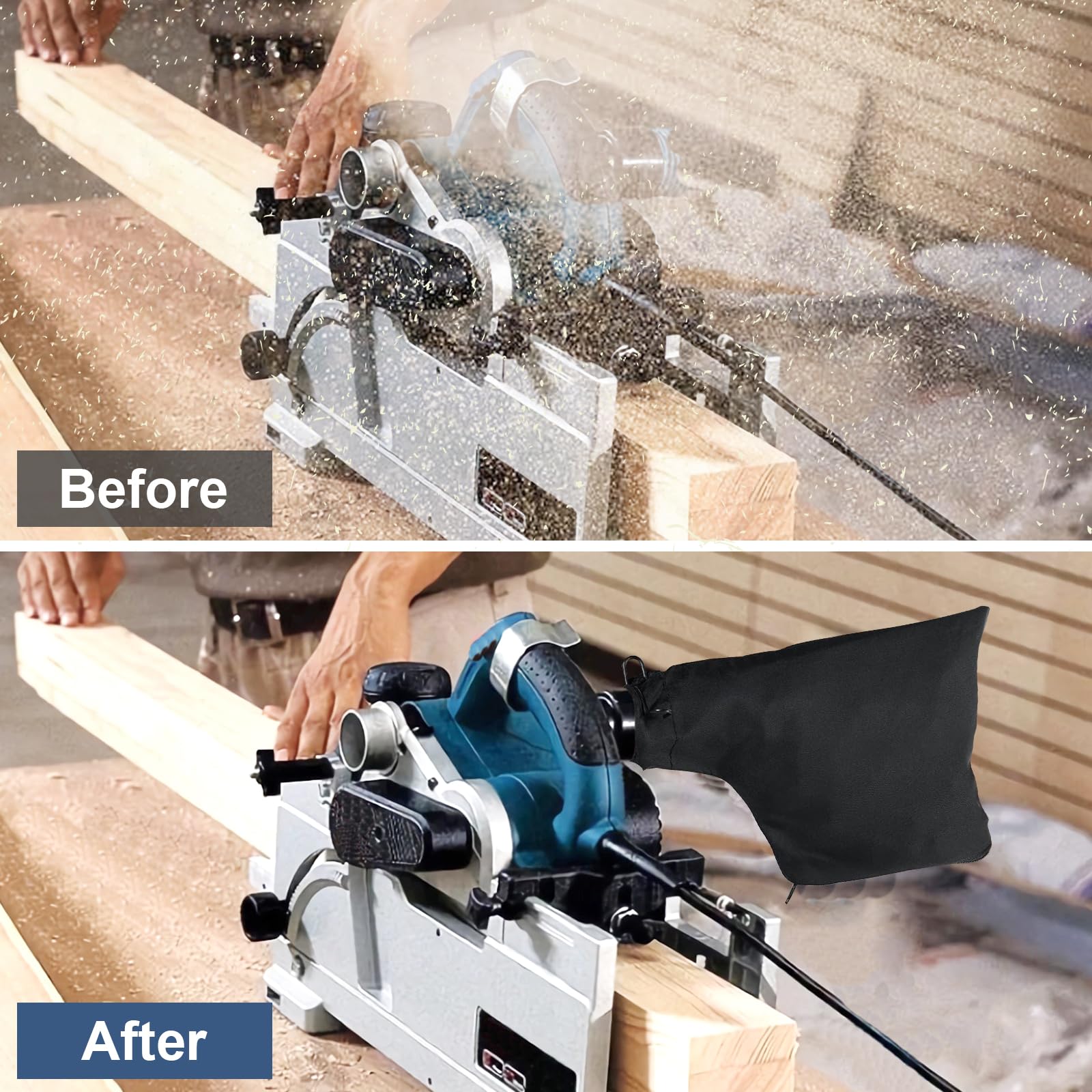 Miter Saw Dust Bags - 2 Pack for Ryobi, Dewalt -5 Miter Saw Dust Bags - 2 Pack for Ryobi, Dewalt -5